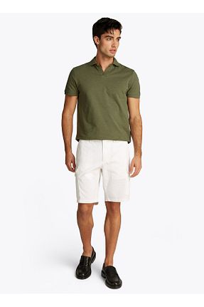 پولوشرت سبز مردانه پنبه ای Tommy Hilfiger - کد 933433760