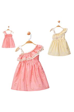 لباس زرد بچه گانه بافتنی KALİNKA KİDS WEAR - کد 933528752
