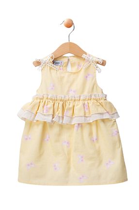 لباس زرد بچه گانه بافتنی KALİNKA KİDS WEAR - کد 933496098