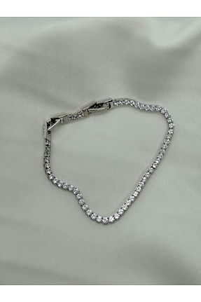 دستبند استیل (فولاد) طوسی زنانه استیل ضد زنگ JewelsofHope - کد 929347444