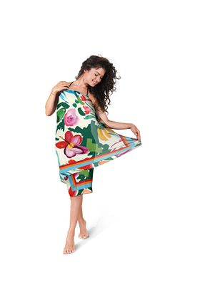 رویه بیکینی رنگی زنانه ساتن TUA - کد 933555005