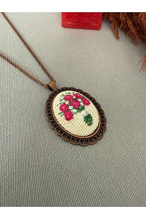 گردنبند جواهر زنانه برنجی NAS fashion - کد 921388393