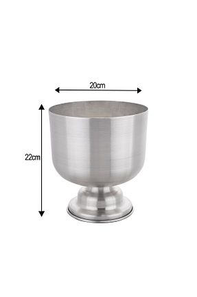 گلدان سفید Mercan Metal Dekoratif - کد 933557490