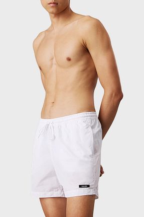 شلوارک ساحلی سفید مردانه Calvin Klein - کد 934281471