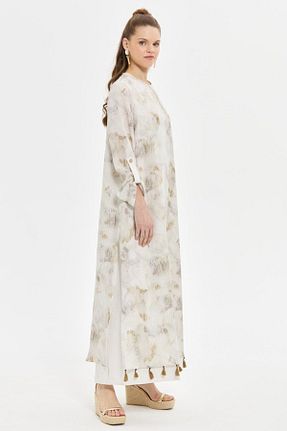 لباس حجاب بژ زنانه رگولار Esswaap - کد 933613323