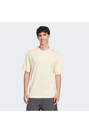 تیشرت زرد مردانه رگولار adidas - کد 933623556