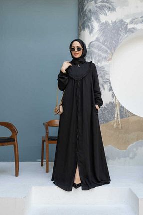 کلاه و ابایا مشکی زنانه جین Neways - کد 933628945
