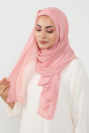 شال صورتی زنانه Aisha