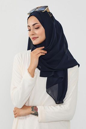 شال سرمه ای زنانه Aisha