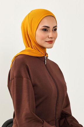کلاه شنای حجاب زرد زنانه Aisha