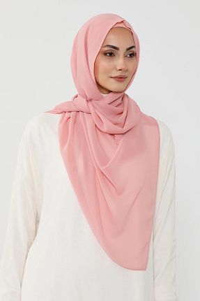 شال صورتی زنانه Aisha