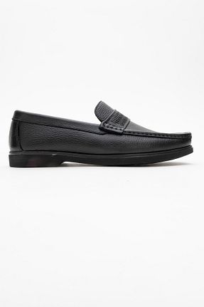 کفش کلاسیک مشکی مردانه چرم خالص maximoda - کد 933688820