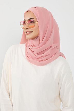 شال صورتی زنانه Aisha