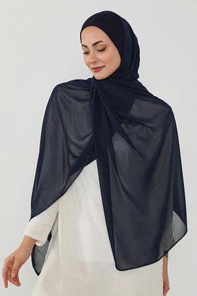 شال سرمه ای زنانه Aisha