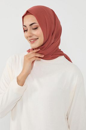 شال قهوه ای زنانه Aisha