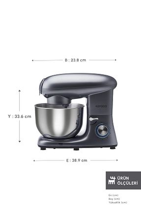 میکسر و ست میکسر طوسی 1501 - 2200 Watt Karaca - کد 32098120