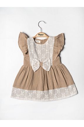 لباس قهوه ای بچه گانه بافتنی PİETRA BABY KİDS - کد 933695389