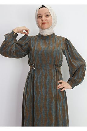 لباس سبز زنانه بافتنی çınar özkan - کد 934353634
