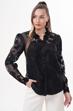 پیراهن سایز بزرگ مشکی زنانه سایز بزرگ Loom Boutique - کد 865802741