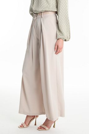 شلوار حجاب بژ بافتنی Zühre - کد 933727765