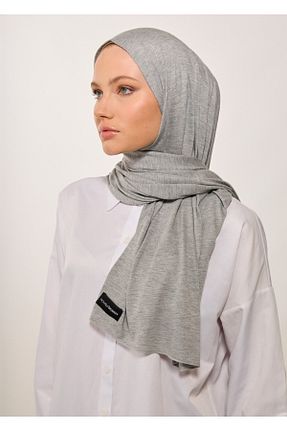 شال طوسی زنانه پنبه ای HOUSE OF MODEST - کد 933722674