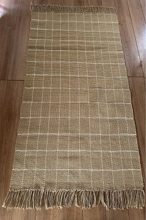 گلیم بژ Jüt Rugs Modern Halı - کد 933722457