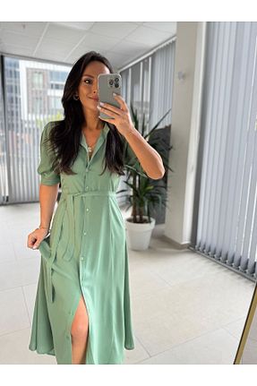 لباس سبز زنانه بافتنی caddstore - کد 933736554