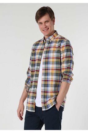 پیراهن آبی مردانه رگولار Colin’s - کد 743294040