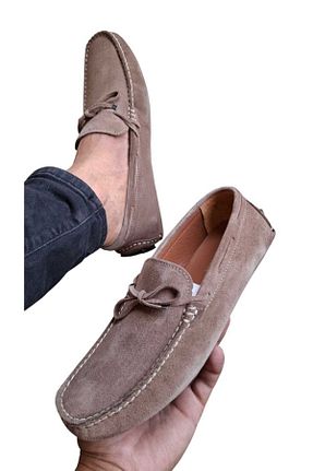 کفش لوفر رنگی مردانه چرم خالص capel hor-se - کد 933767613