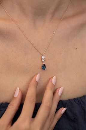 گردنبند نقره صورتی زنانه 925 عیار Ninova Silver - کد 933761588
