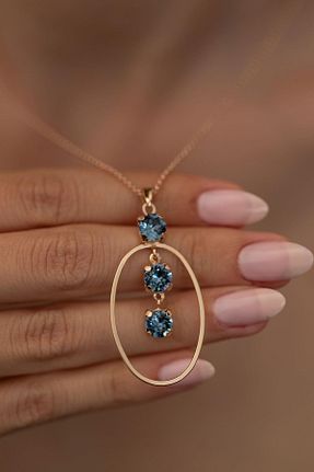 گردنبند نقره صورتی زنانه 925 عیار Ninova Silver - کد 933767730