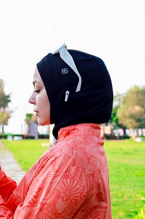 کلاه شنای حجاب مشکی زنانه Remsa Mayo - کد 844545873