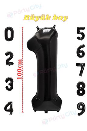 بادکنک مشکی Party City - کد 463141665