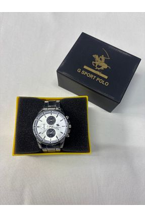 ساعت مچی سفید مردانه 44 میلی متر Polo - کد 933778826