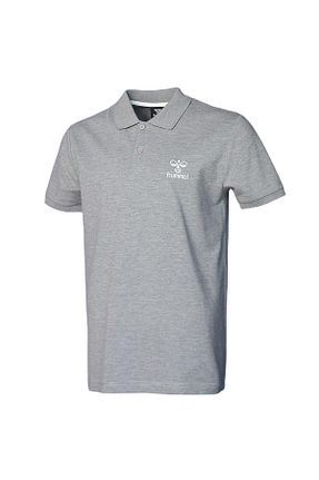 تیشرت اسپرت طوسی مردانه Fitted hummel - کد 465115896