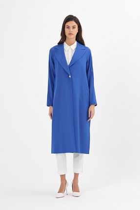 کلاه و ابایا سرمه ای زنانه پلی استر Zühre - کد 933791099