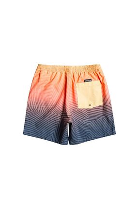 شلوارک ساحلی نارنجی مردانه پلی استر Quiksilver - کد 713577425