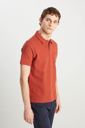 پولوشرت نارنجی مردانه رگولار Wrangler - کد 933809553