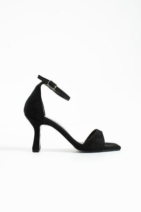 کفش پاشنه بلند کلاسیک مشکی زنانه چرم مصنوعی Gökçe Shoes - کد 933833472