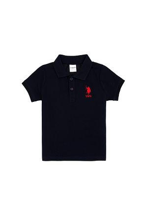 پولوشرت سرمه ای بچه گانه پنبه ای U.S. Polo Assn. - کد 933810301