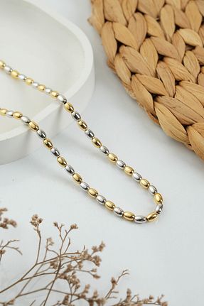 گردنبند استیل ( فولاد ) رنگی زنانه استیل (فولاد) Jack Ferrero - کد 905652583