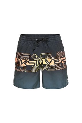 شلوارک ساحلی مشکی مردانه بافتنی Quiksilver - کد 675157219
