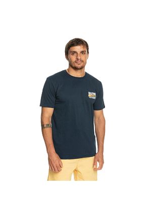 تیشرت اسپرت سرمه ای مردانه Fitted Quiksilver - کد 683461113