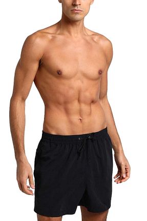 شلوارک ساحلی مشکی مردانه مخلوط پلی استر Quiksilver - کد 673849604