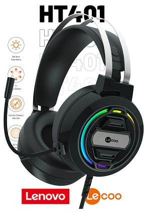 هدست گیمینگ مشکی Lecoo - کد 933895368