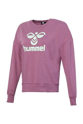 سوئیشرت اسپرت بنفش زنانه Fitted hummel - کد 149315369