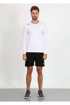 تیشرت اسپرت سفید مردانه رگولار New Balance - کد 835100005
