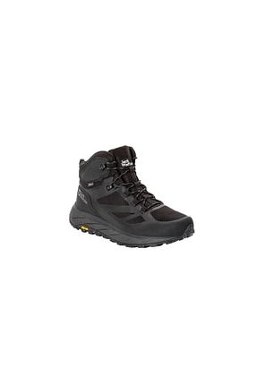بوت / نیم بوت مشکی مردانه چرم مصنوعی Jack Wolfskin - کد 760430704