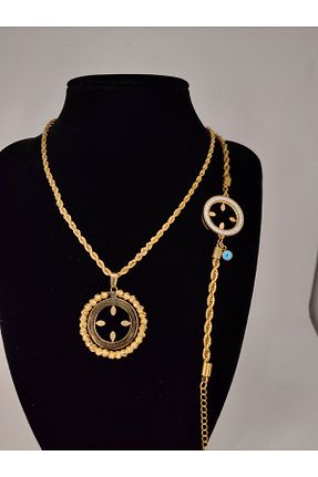 ست استیل زرد زنانه 2 تایی Romea - کد 933899464