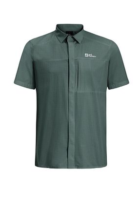 تیشرت اسپرت سبز مردانه رگولار Jack Wolfskin - کد 820483152